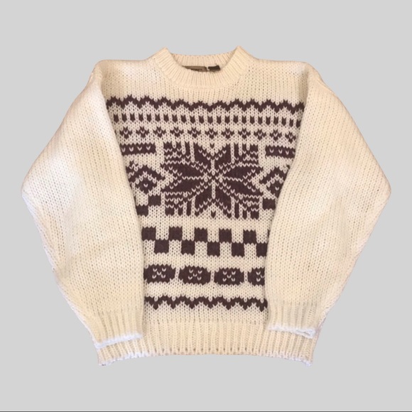 FUZE Sweaters - Vintage, FUZE chunky, Fair Isle sweater